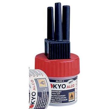 TOKYO ALCO 3 filtpennesæt rød
