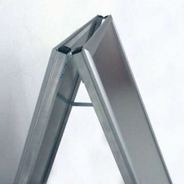 Alu-Line Budget A-skilt 70x100 cm sølv