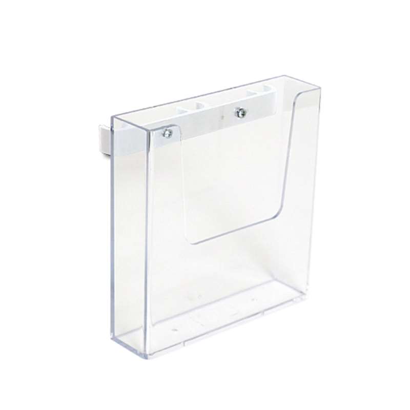 CROWN TRUSS, Brochure dispenser A5 with fitting - White