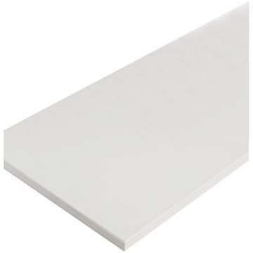 CROWN Truss Counter top plate, 125x65cm - White 