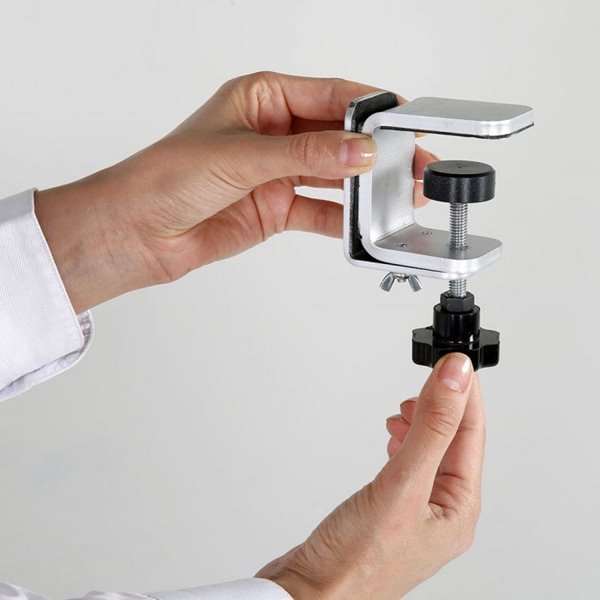 Edge Clamp Kit til bord 2 stk Displaylager.dk