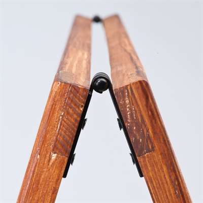 Wooden A-skilt med kridttavler i træ, 60 x 80 cm