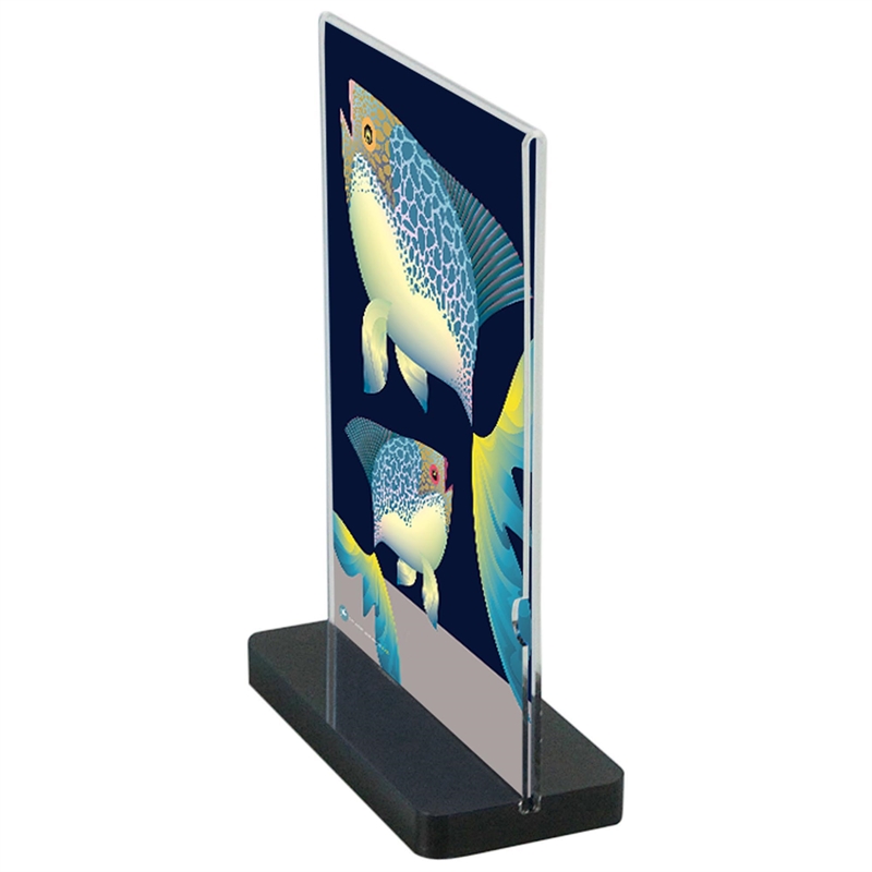 Black Bottom Menukortholder, M65