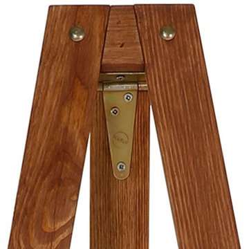 Wooden Stafeli, 165cm. Dark wood