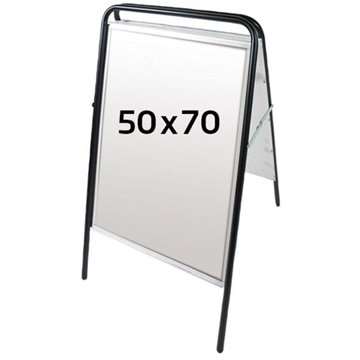 Expo Sign Gadeskilt - 50x70 cm - sort
