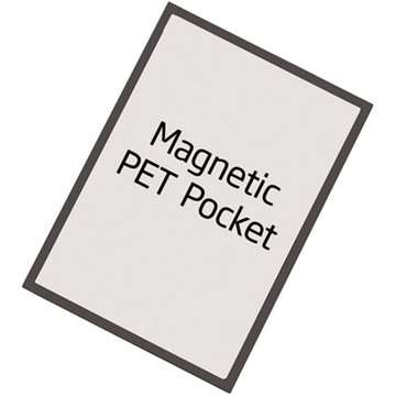 PET frontplade med magnet i 59x78cm til Art. 2453+2458 Wooden steel Board 