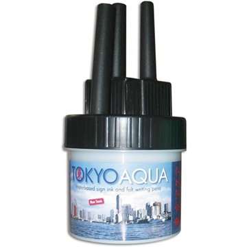 Tokyo Aqua - 4 filtpennesæt uden skilteblæk