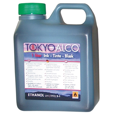 Tokyo Alco Skilteblæk, 1 liter, grøn