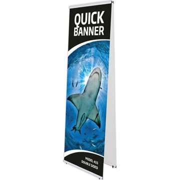 Quick Banner Dobbeltsidet uden banner og print