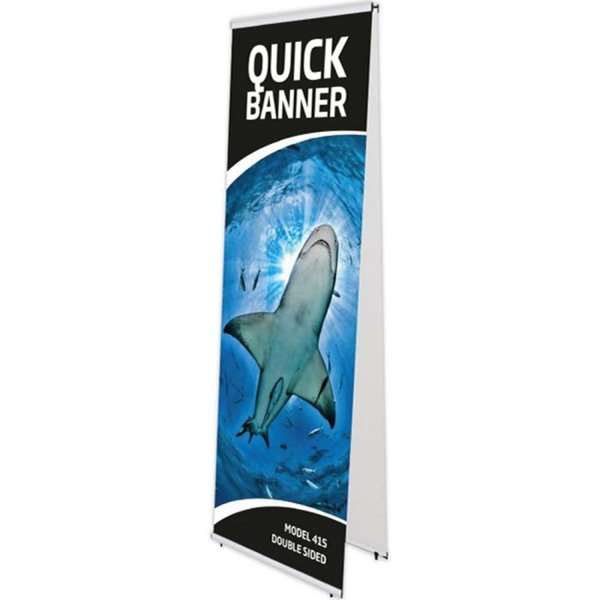 Quick Banner Dobbeltsidet uden banner og print