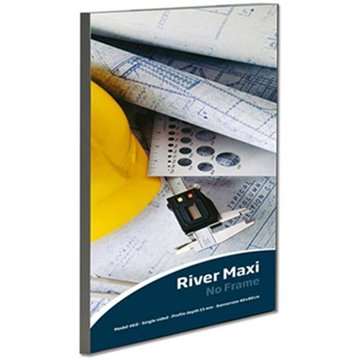 Maxiframe River, enkeltsidet ramme, 15 mm dyb