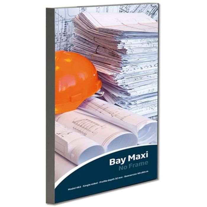 Blive kold tynd med uret Maxiframe Bay banner ramme enkeltsidet - (A0) - 84.1x118.9cm - Billig  online pris