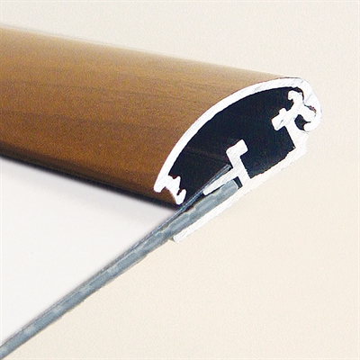 Alu snapramme i trælook, 25 mm profil