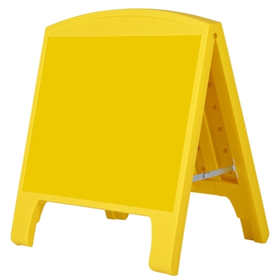 Compact Plast A-board, mini, gult
