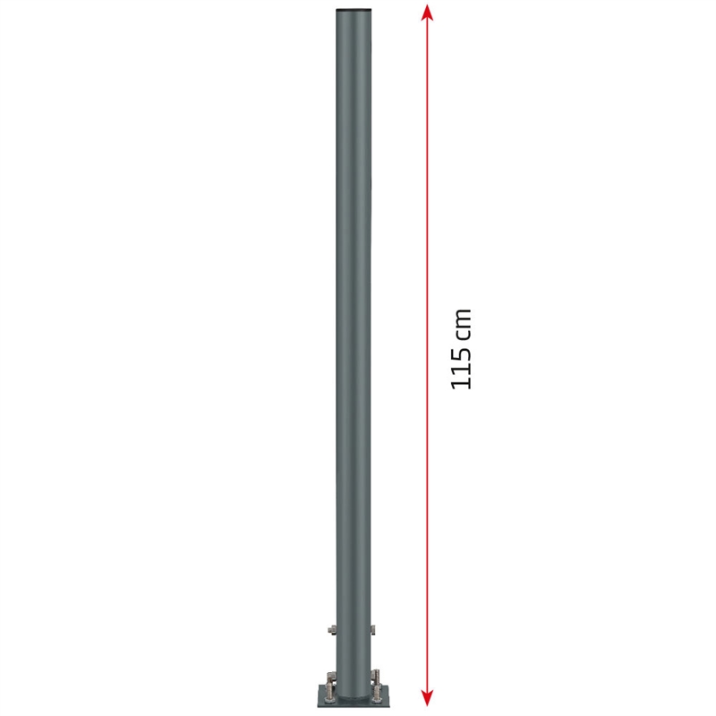 Billede af Pole Stand, 115 cm, mørkegrå, til dispensere