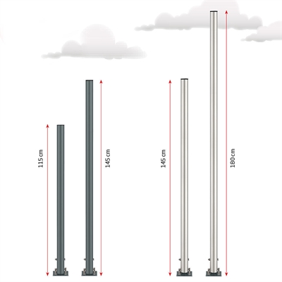 Pole Stand, Ø 5 cm, til dispensere