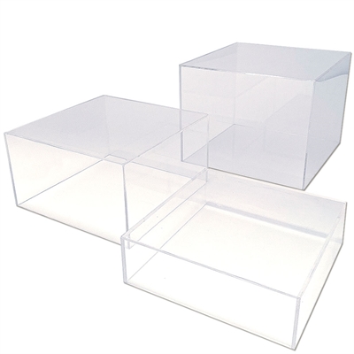 Nesting Boxes, 3 stk. transparente