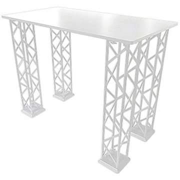 CROWN TRUSS Counter - Rectangle 125x65cm - White