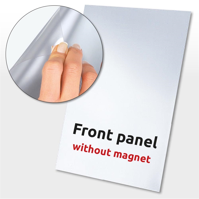 APET frontplade (uden magnet), 100 x 140 cm