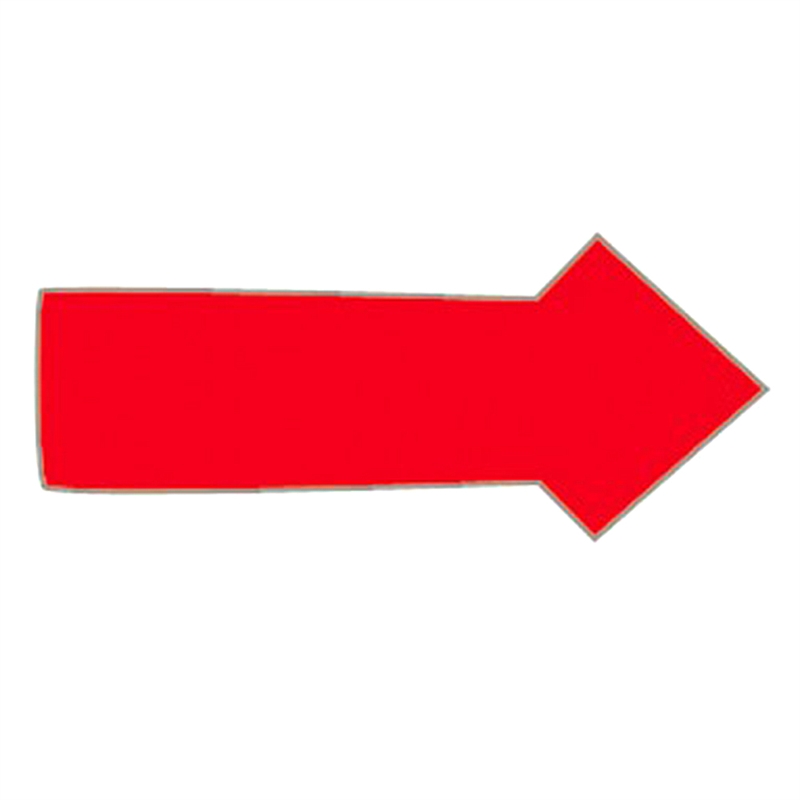 Magnetark med 30 stk. røde pile, 2 x 1 cm