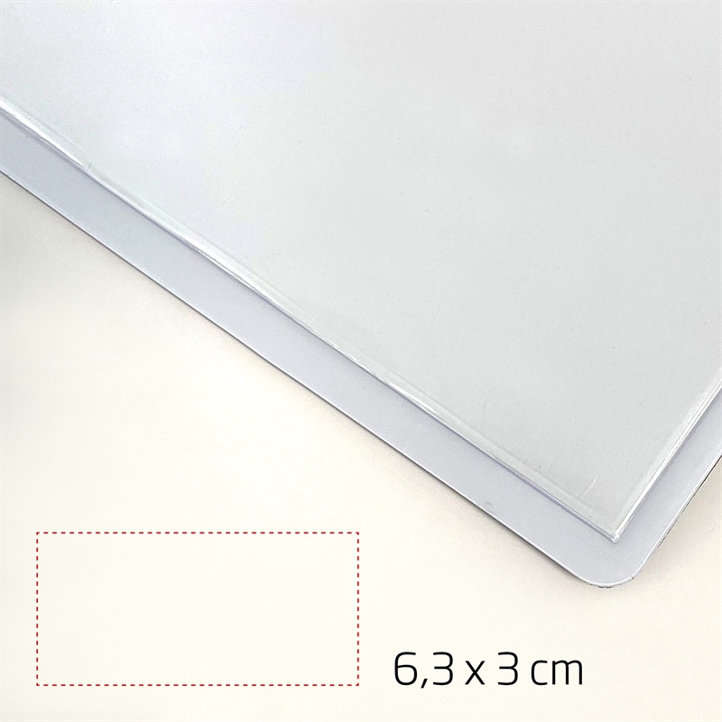 Magnetlomme, 6,3 x 3 cm, horisontal