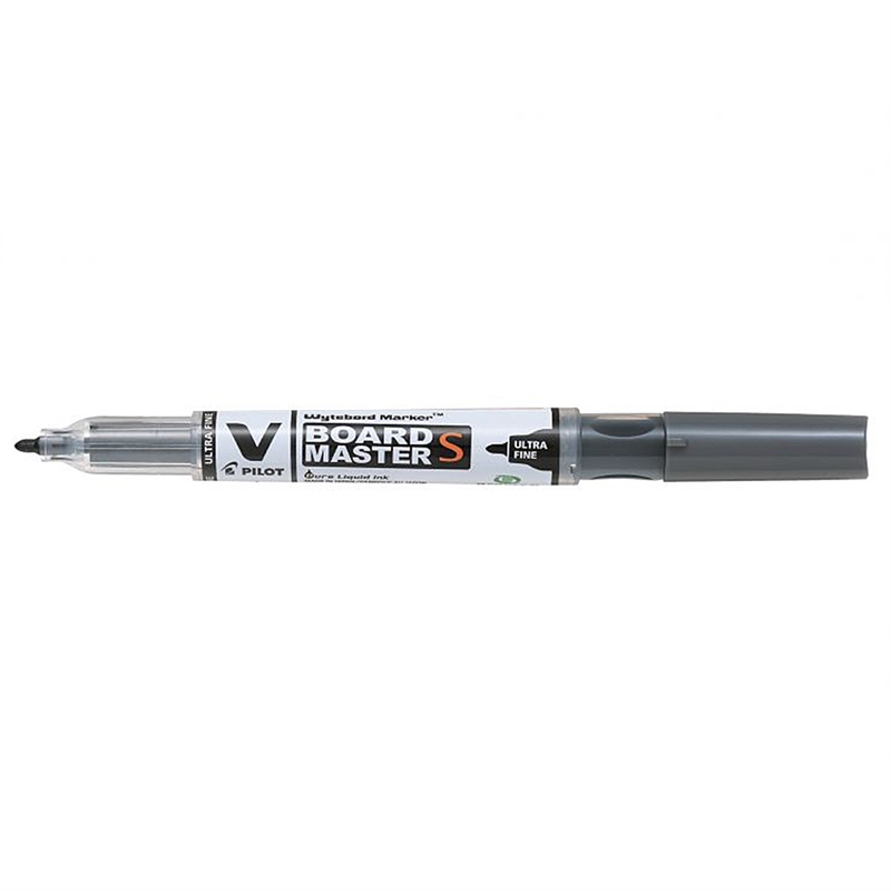 Whiteboardmarker ultrafin, sort, fra Pilot
