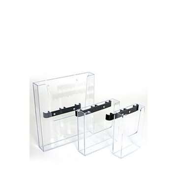 CROWN TRUSS 10x10, Brochure dispenser with fitting