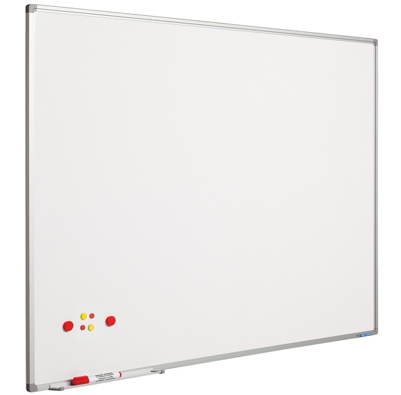 Whiteboard Ceramic med alu ramme - 120x400cm